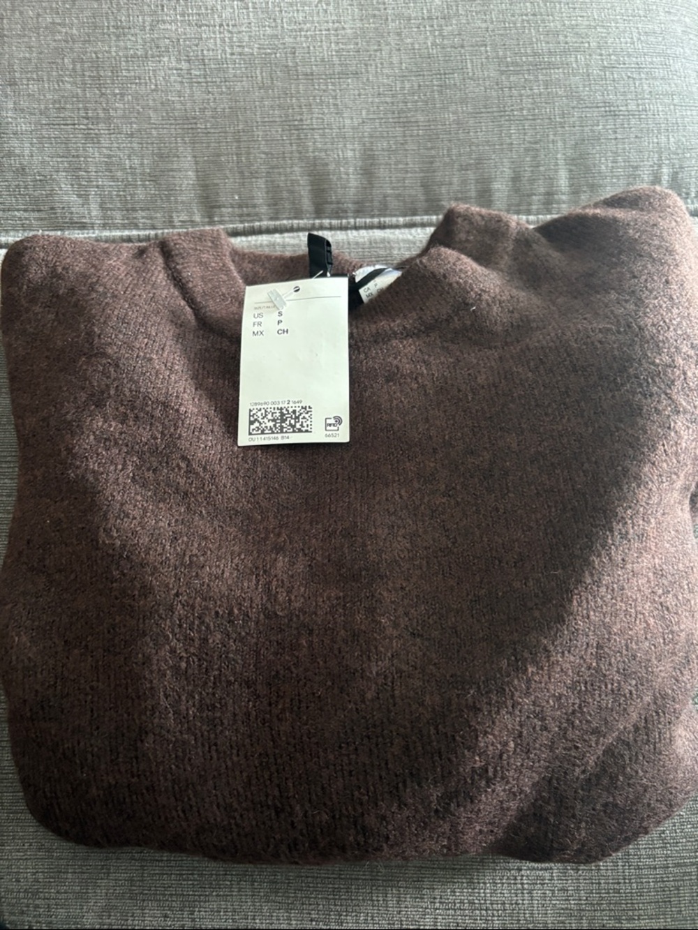 H&M Dark Brown Knit Sweater - Picture 3 of 3